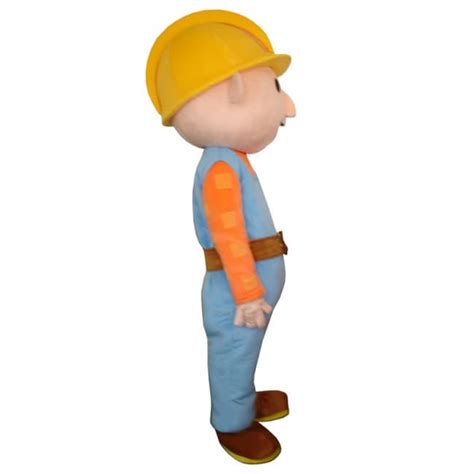 Giant Bob the Builder Mascot Costume | Costume Mascot World