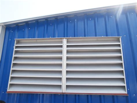 Ventilation Louvers, HVAC Aluminium Louvers, Aluminium Adjustable ...