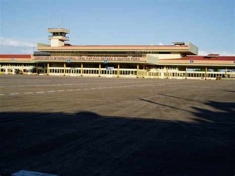 "International Airport" in Iquitos, Peru. Not sure how "international ...