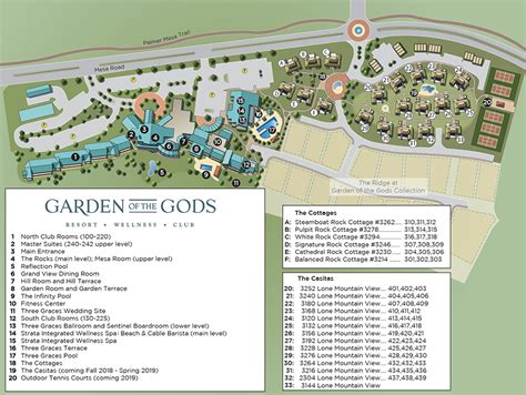 Garden of the Gods Map | Garden of the Gods Resort & Club