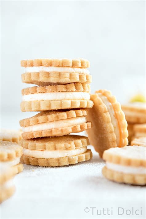 Vanilla Citrus Sandwich Cookies - Tutti Dolci Baking Recipes