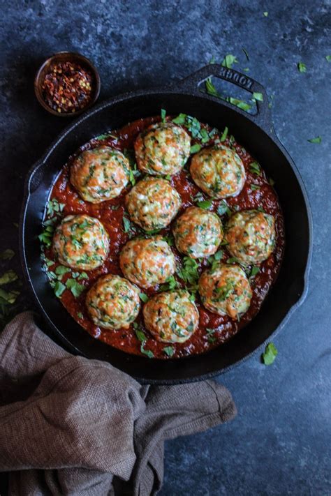 Salmon Balls in a Spicy Arrabbiata Sauce - Clean Foodie Cravings