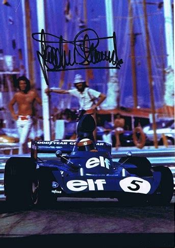 Jackie Stewart Autograph Examples