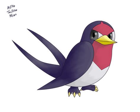 276 Taillow by pokemon-countdown on DeviantArt