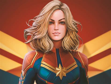 Captain Marvel Newartwork Wallpaper,HD Superheroes Wallpapers,4k ...