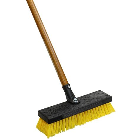 Quickie Professional 12 in. Wide Heavy-Duty Deck Brush-266 - The Home Depot