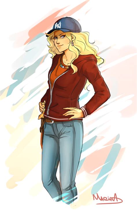 Speed Paint: Annabeth Chase by MariaAart on DeviantArt