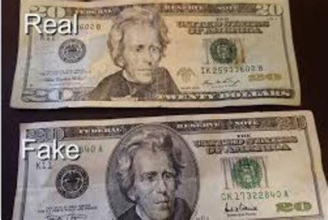 How To Detect A Fake 20 Dollar Bill - Dollar Poster