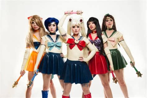 Latex Sailor Moon and Scouts Complete Outfit - Etsy