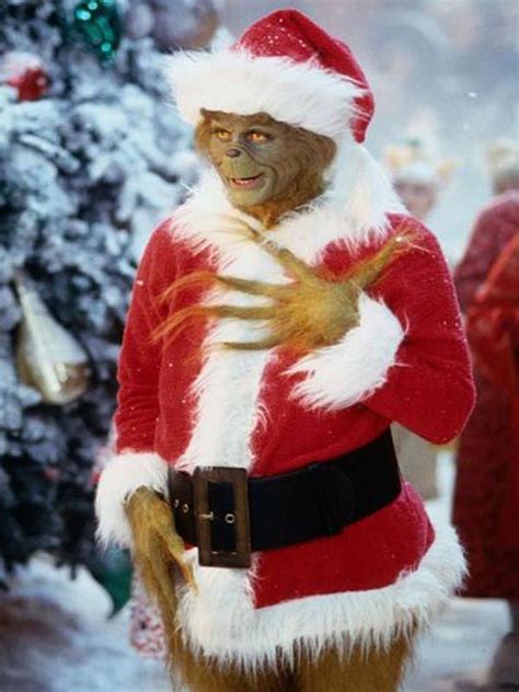 How the Grinch Stole Christmas Jim Carrey Red Coat | Grinch stole christmas, Christmas costumes ...