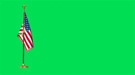 American Flag Greenscreen Stock Footage ~ Royalty Free Stock Videos | Pond5