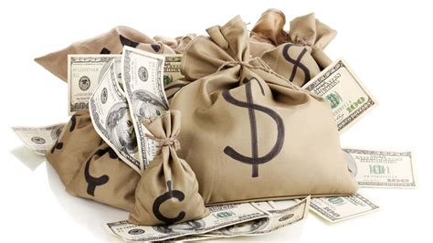 Download Money Bags Of Bills And Cents Wallpaper | Wallpapers.com