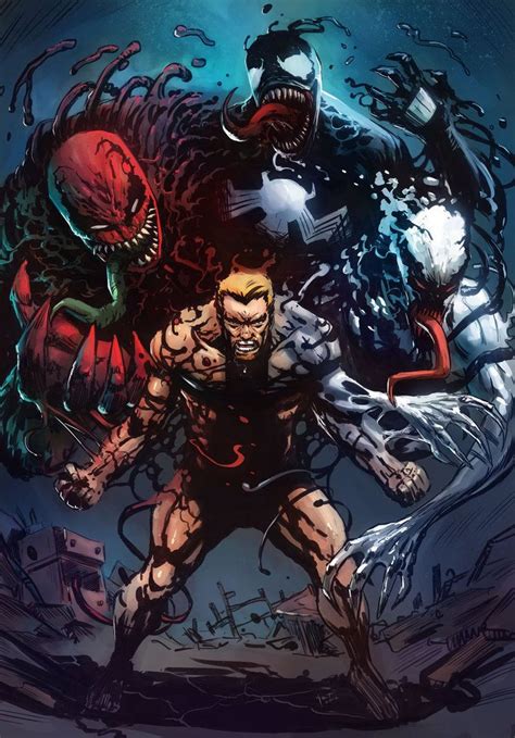 Eddie Brock, the only person to don 3 symbiotes: Venom, Antivenom, and currently Toxin. Marvel ...