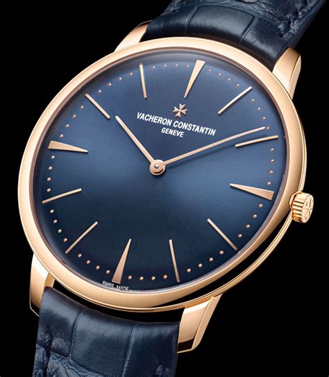 Vacheron Constantin Patrimony Blue Dial Watches | aBlogtoWatch