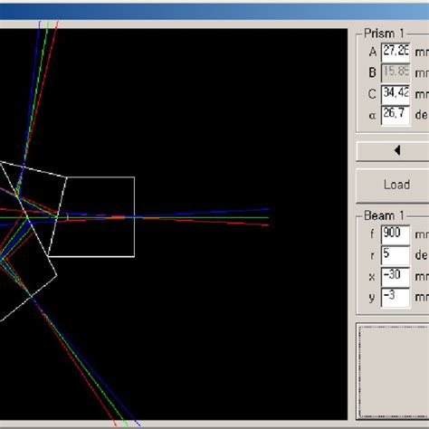 A screen capture of the simulation software. Simulation shows the... | Download Scientific Diagram