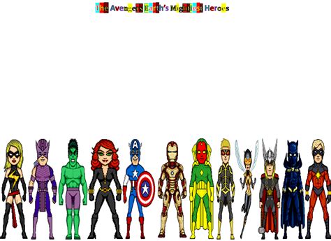 The Avengers Earth's Mightiest Heroes by UltraMaker on DeviantArt