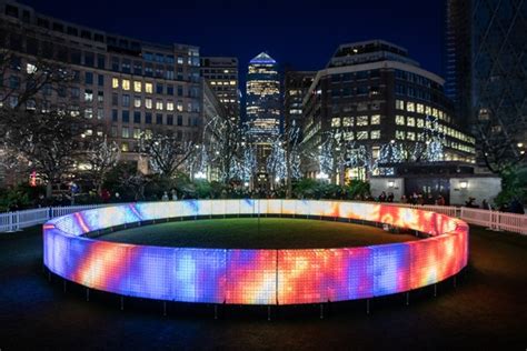 Winter Lights - Canary Wharf