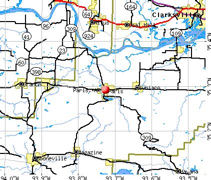 Paris, Arkansas (AR 72855) profile: population, maps, real estate, averages, homes, statistics ...