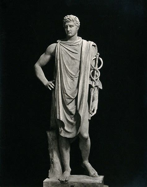 Mercury (Hermes): the Roman god. Photograph by Alinari. | Wellcome Collection