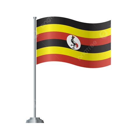 Uganda Flag, Uganda, Flag, Uganda Day PNG and Vector with Transparent ...