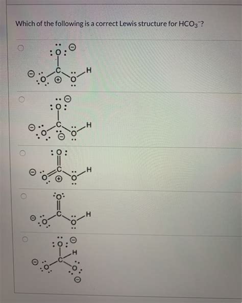 Hco3 Molecular Geometry Shape And Bond Angles Youtube