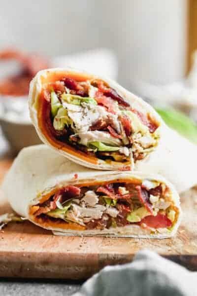 Easy Turkey Club Wrap - Tastes Better From Scratch