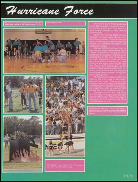 Explore 1990 Citrus High School Yearbook, Inverness FL - Classmates