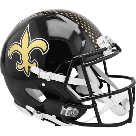 Riddell New Orleans Saints Alternate Speed Authentic Helmet