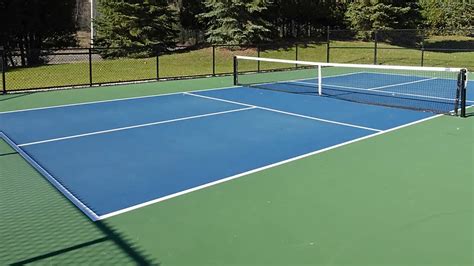 Pickleball Court Installation - American Greens