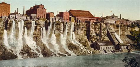 Niagara Falls, mill district on American shore, ca. 1900 | Flickr