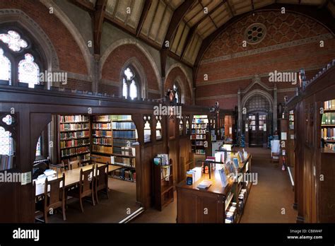 Keble College library, Oxford, UK Stock Photo - Alamy