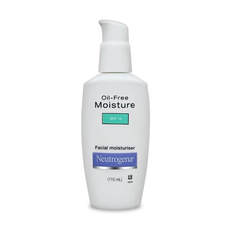 Buy Neutrogena Oil Free Face Moisturizer SPF 15 For Long Lasting Moisturization With Sun ...