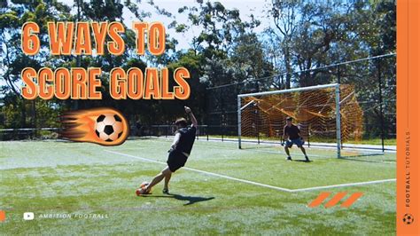 6 Football Shooting Techniques to make YOU score more goals! - YouTube