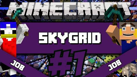 Minecraft: Skygrid - Survival - Episode 1 - YouTube