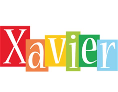 Xavier Logo | Name Logo Generator - Smoothie, Summer, Birthday, Kiddo ...