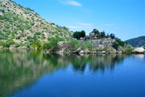 Landscape at Douro river stock photo. Image of boat - 115664474