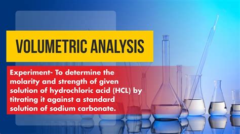 Volumetric Analysis | Chemistry Lab Manual - YouTube