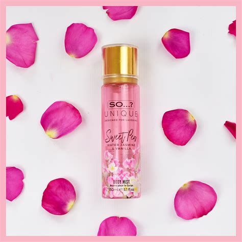 So…? Unique Sweet Pea Body Mist - Water Jasmine & Vanilla | So...? Fragrance