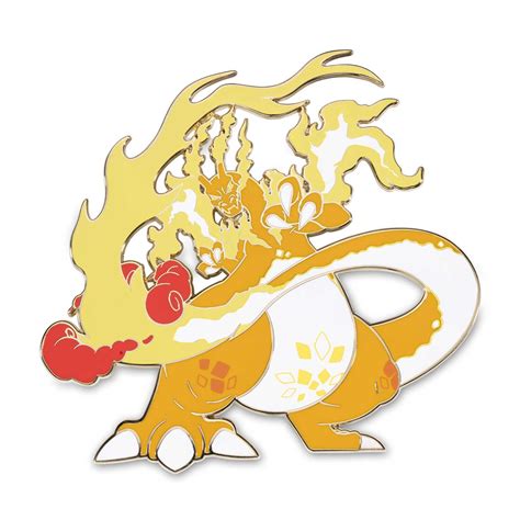 New Pokémon Center Gigantamax Charizard Oversize Pin – PokéPins | Pokémon Pin News and Gallery