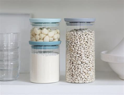 Brabantia Stackable Glass Food Storage Containers » Gadget Flow