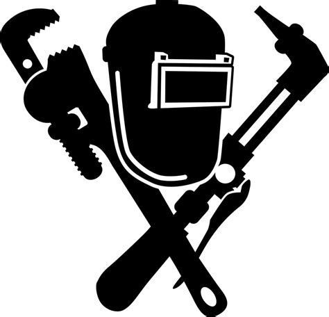 Union Welder Metel Worker Vinyl Decal Sticker|Cars Trucks Vans Walls Laptops Cups|Black|5.5 ...