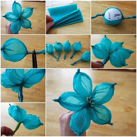 Épinglé par Natalia Villa sur Home craft | Fleurs en papier, Tuto ...