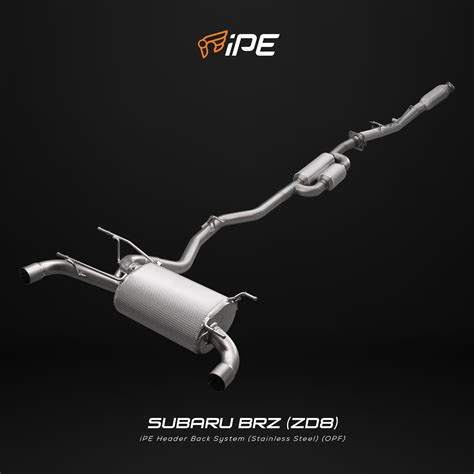 Subaru BRZ (ZD8) Exhaust System – iPE Official