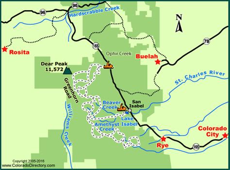 San Isabel National Forest Map - Maping Resources