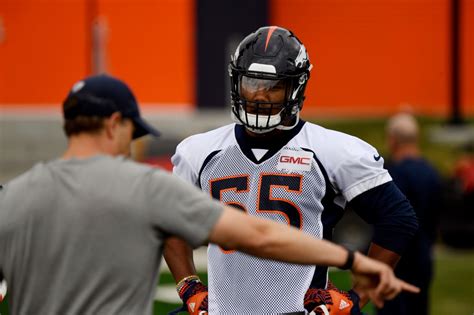 Bradley Chubb, Denver Broncos rookie, embraces leadership role