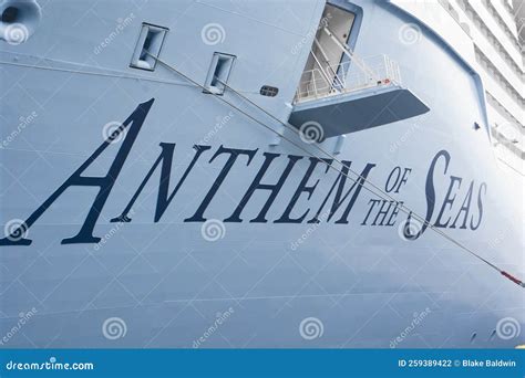 Anthem of the Seas in a Caribbean Port Editorial Photography - Image of boat, awesome: 259389422