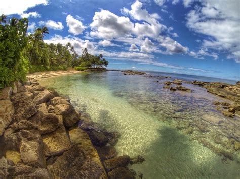 A little private beach in Hawaii. | Outdoor, Beach, Water