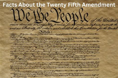 10 Facts About the Twenty Fifth Amendment - Have Fun With History