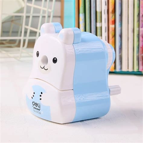 Aliexpress.com : Buy Deli 0722 Cute Pencil Sharpener Stationery mechanical Pencil school ...