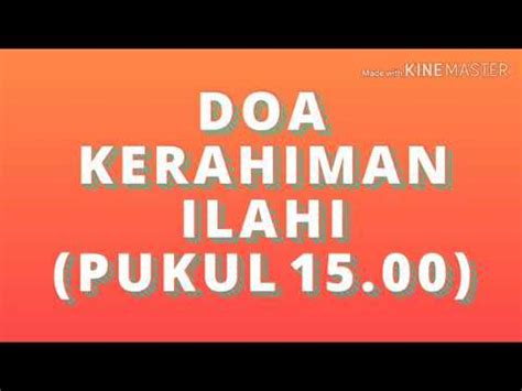 Doa Koronka Kerahiman Ilahi Jam 3 Sore - Kumpulan Doa